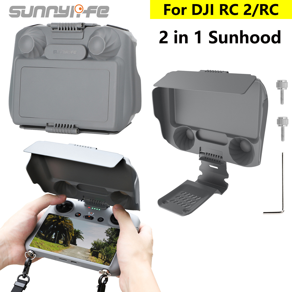 Dji Drone Mini 4 Pro - Sunnylife RC2 Zonnekap Joysticks Protector Zonnescherm