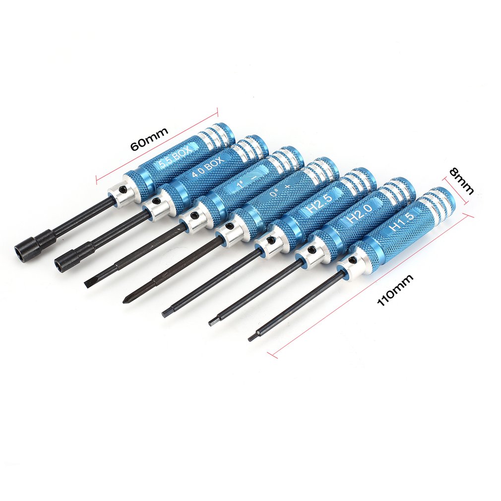 YSIDO 7 Stuks 1.5 2.0 2.5mm He - Fpv Drone Tool Kit recensie en prijs
