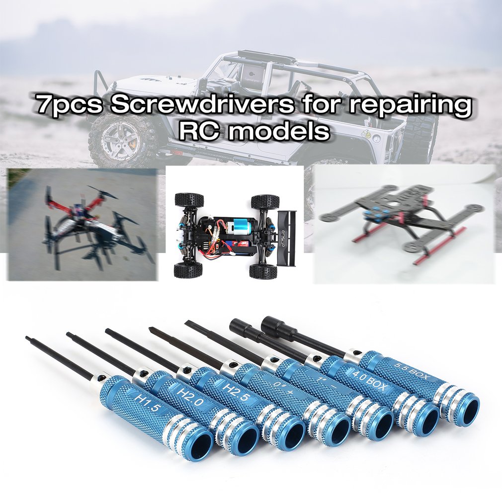 YSIDO 7 Stuks 1.5 2.0 2.5mm He - Fpv Drone Tool Kit recensie en prijs